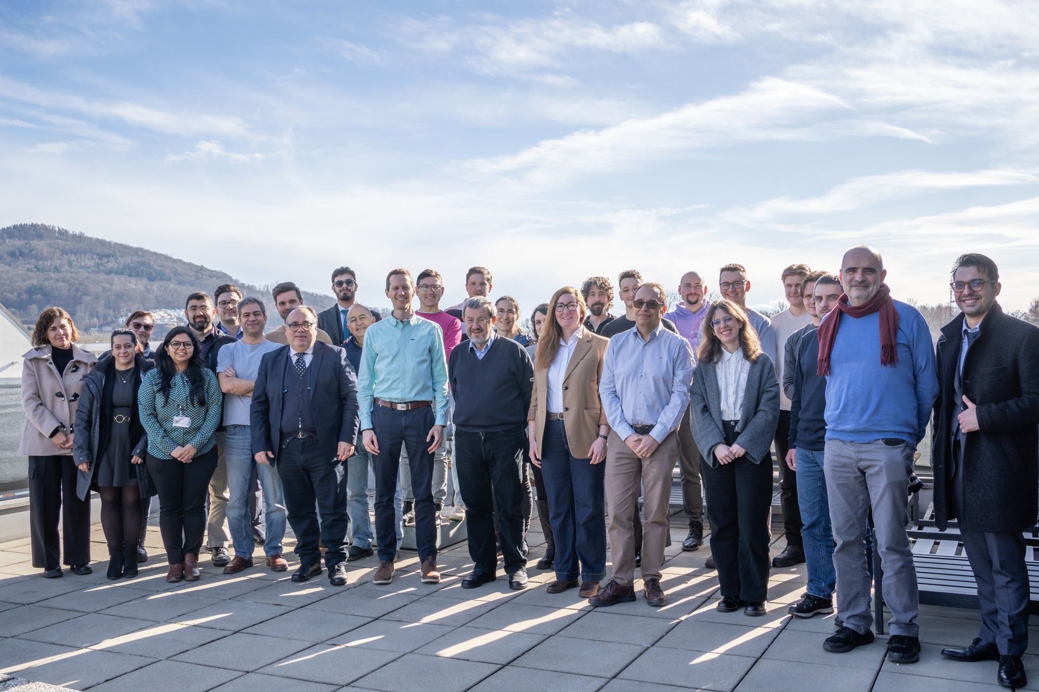 TEMA consortium at the review (M36)