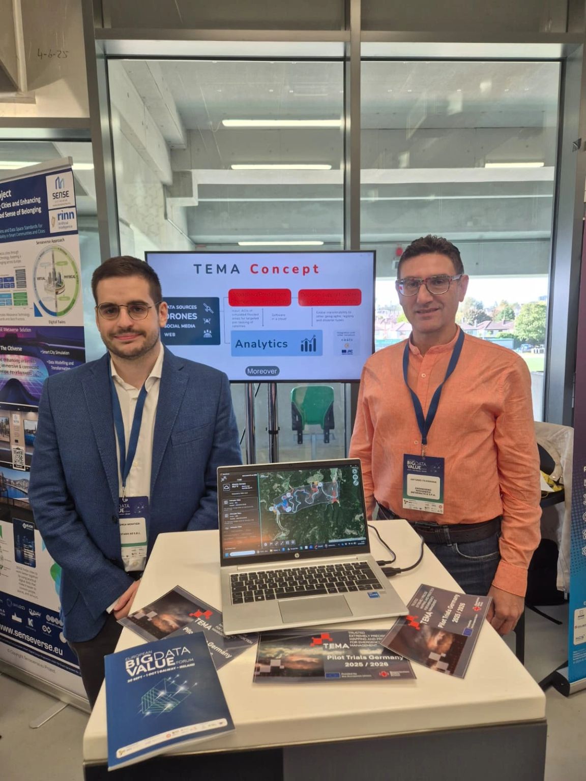TEMA booth at EBDVF 2026