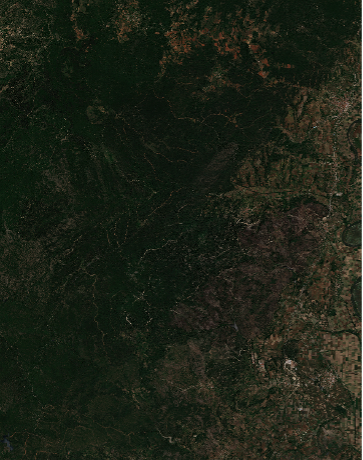 09/06/2023 Dadia National Park Super-resolved Sentinel-2 image before forest fire events