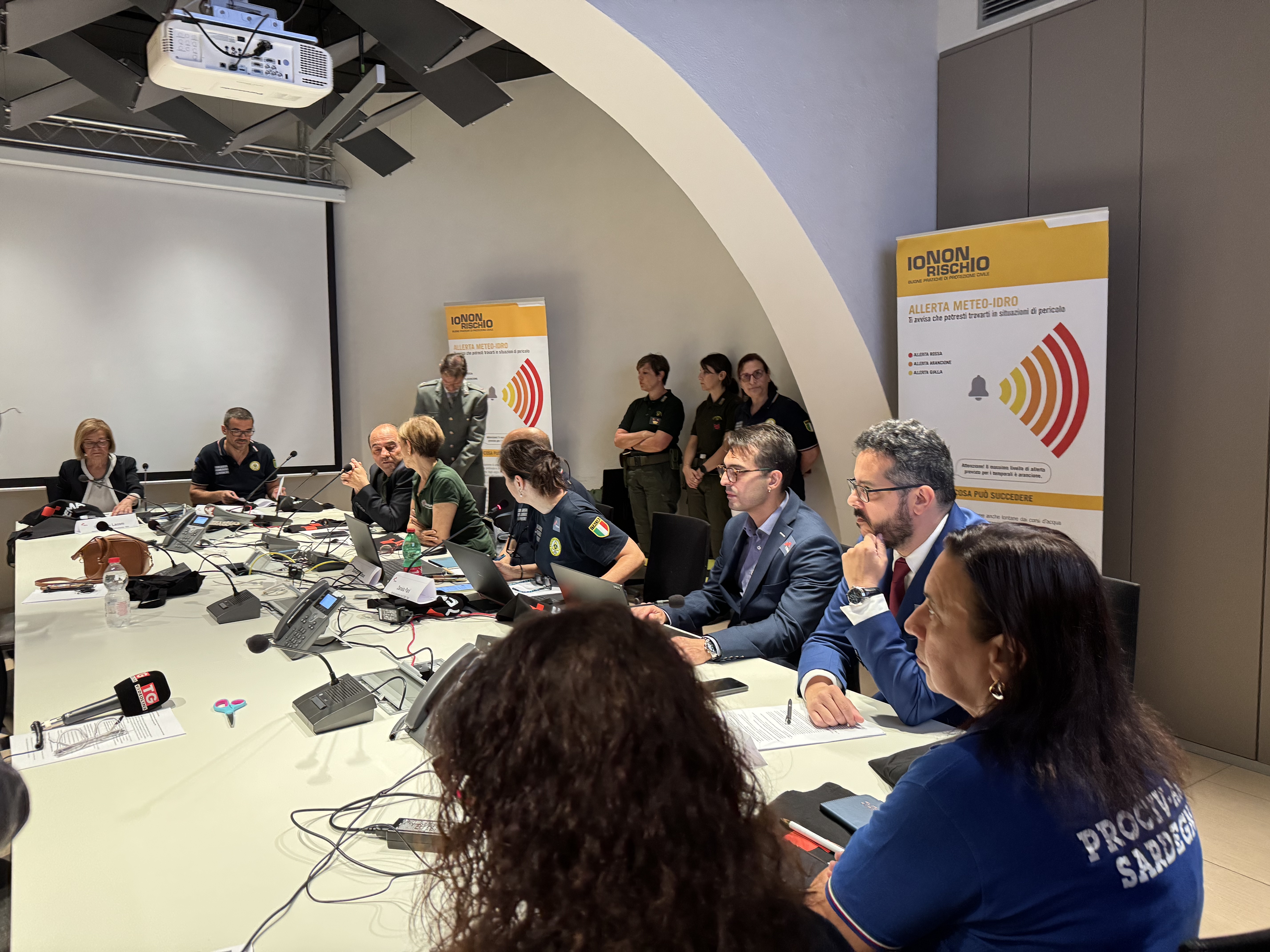 Panel at the press conference