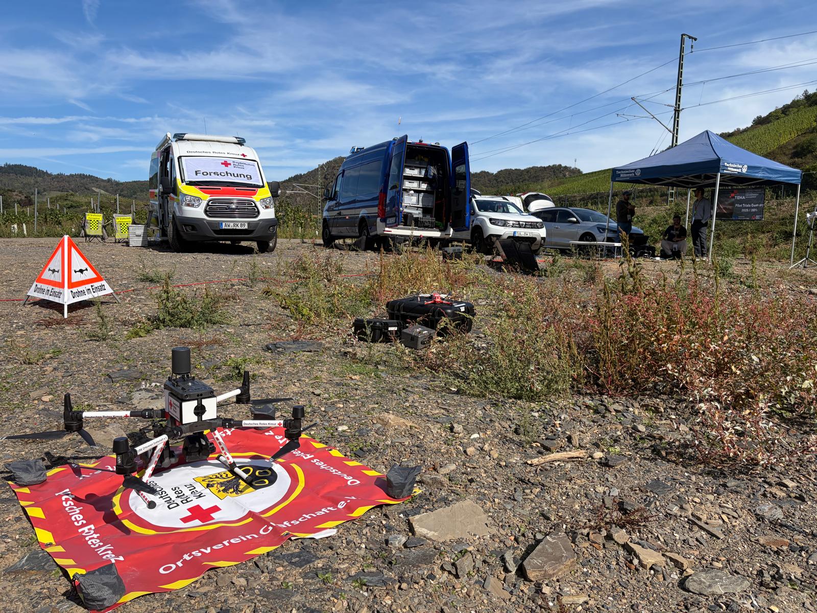 Trial in Ahr Valley, Germany ©BRK