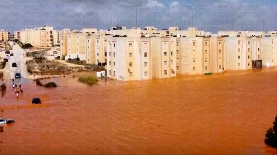 Libya: 'entire neighbourhoods disappeared' after deadly flooding[3]