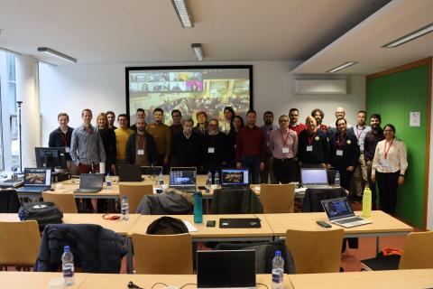 Partners of TEMA got together for a photo during the Salzburg meeting