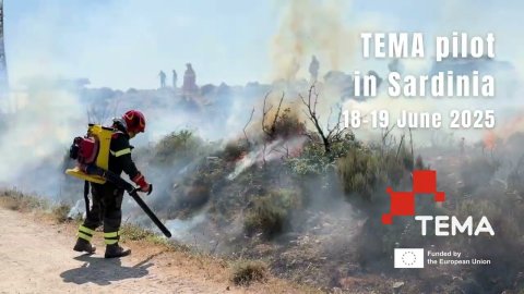 Wildfire Simulation in Sardinia: TEMA Project in Action