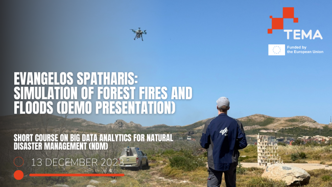 Evangelos Spatharis: Simulation of forest fires and floods (demo presentation)